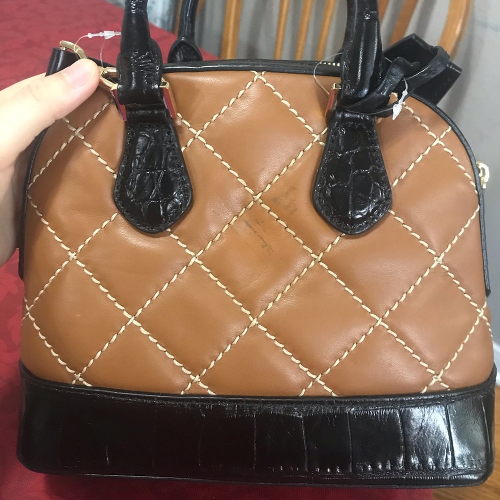 Michael Michael kors smythe dome satchel crossbody